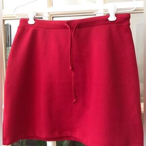 Red Women's Skirt Size: Small